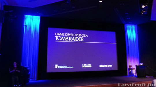 Tomb Raider Q&A BAFTA